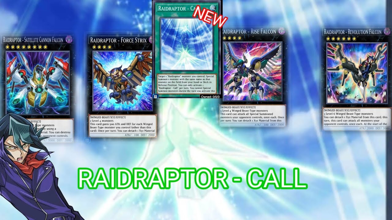 RAIDRAPTOR - CALL RAIDRAPTOR Deck [Yu-Gi-Oh! Duel Links]