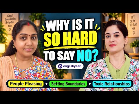 English Conversation: Why Is It So Hard to Say No? | Tutor Aisha @EnglishYaari #englishspeaking