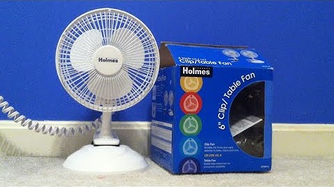 Holmes HCF0611A Clip and Desk Fan