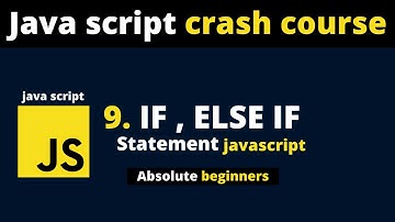 How to use IF ELIF STATMENT in JavaScript | Crash Course Part 9