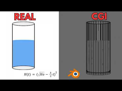Does Blender Actually Obey the Laws of Fluid Dynamics? | CGI Fluid Simulation Vs Newtonian Physics