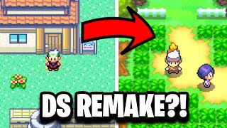 What If Pokemon Ruby & Sapphire Got a Nintendo DS Remake 🤯 | Pokemon Magma Ruby & Aqua Sapphire