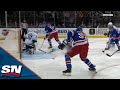 Rangers&#39; Chris Kreider Sets Up Mika Zibanejad Goal With Gorgeous No-Look Feed On The Power Play