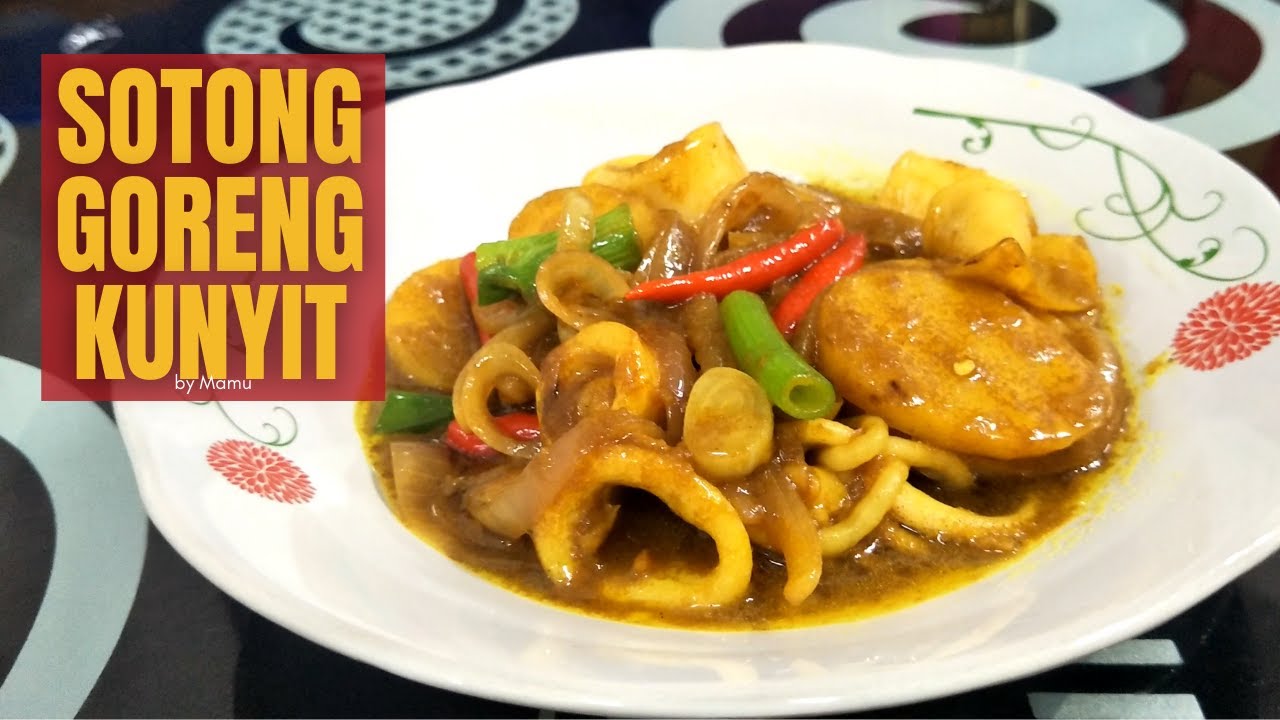 Sotong Goreng Kunyit Berempah Faris Shahmi Youtube