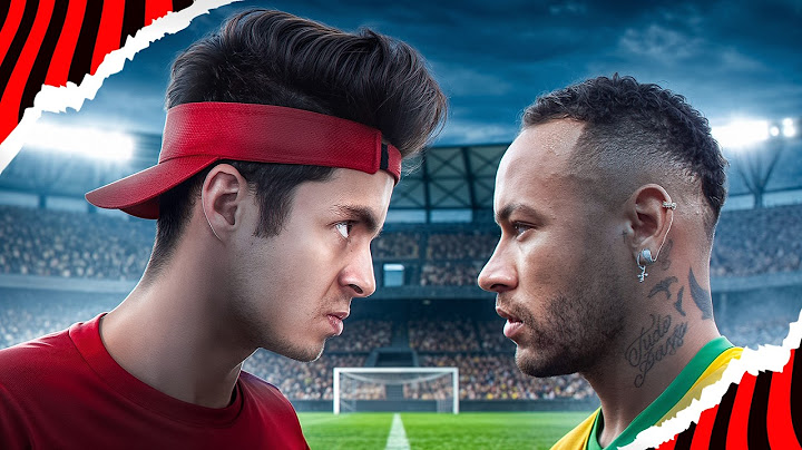 FUI DESAFIADO PELO NEYMAR!