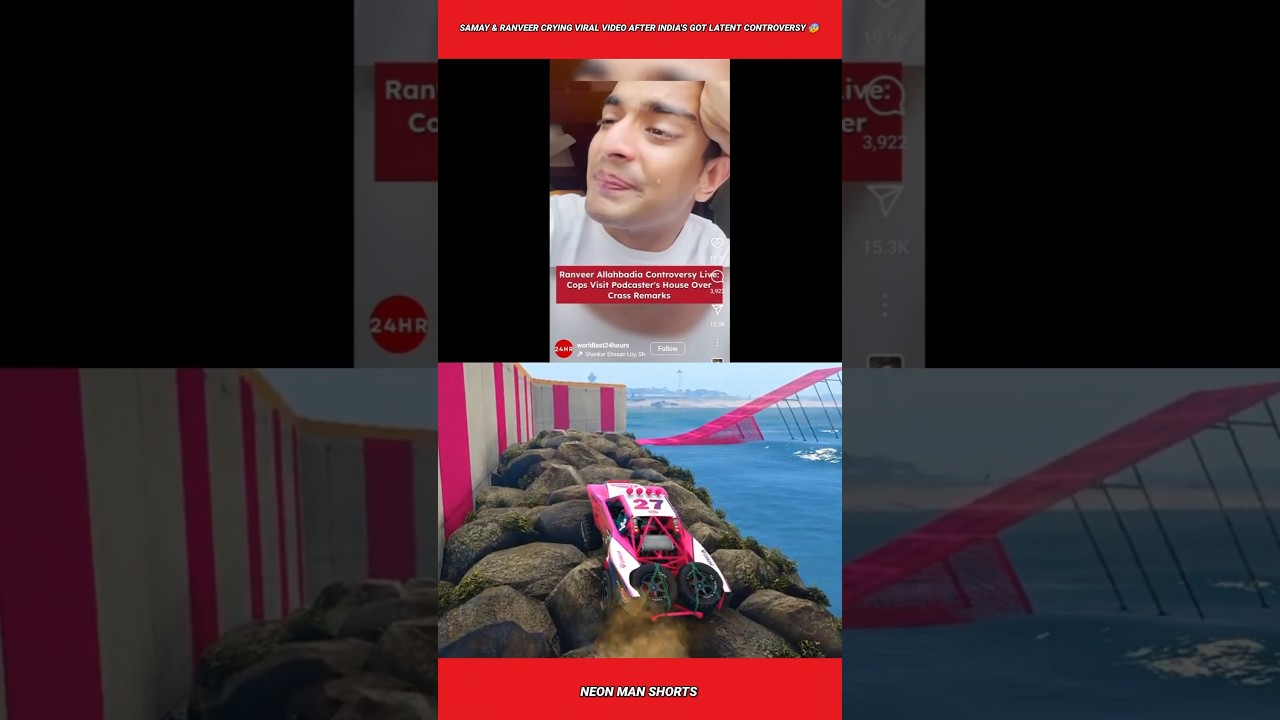 Samay & Ranveer Crying Viral Video after India's got Latent Controversy 😰 