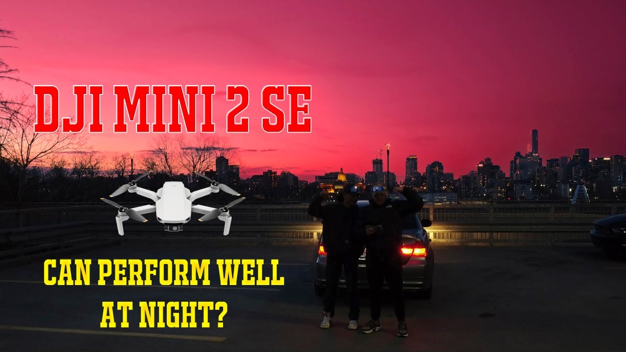 Relaxing night time drone POV (DJI mini 2 SE)