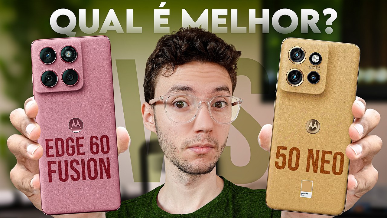 EDGE 60 FUSION vs 50 NEO || QUAL É MELHOR?