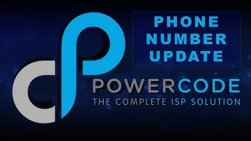 POWERCODE: Phone Number Update