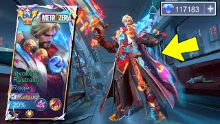 METRO ZERO ROGER SKIN IS FINALLY HERE!! 🔥DIAMOND SPENT REVEAL! (THE BEST SQUAD SKIN?) - MLBB