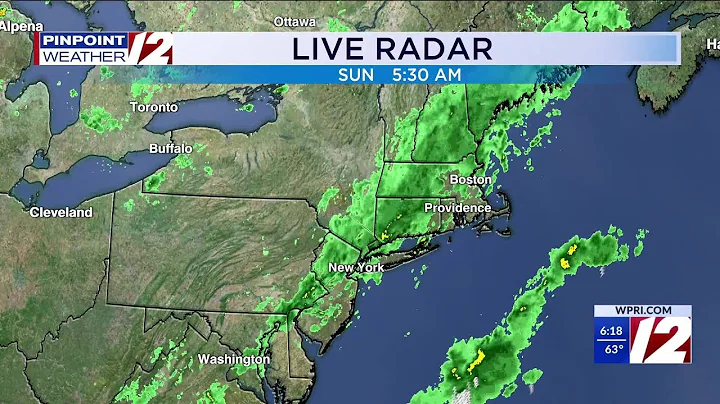 WPRI 12 Weather Forecast 9/7/25: Showers, Much Cooler Today; Dry and Cool Week Ahead