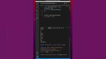 Get Character count from String