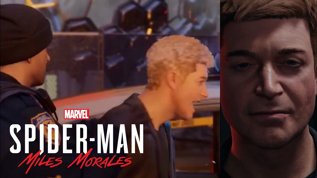 Simon Krieger is Arrested because of Uncle Aaron. Marvel's Spider-Man: Miles Morales PS5