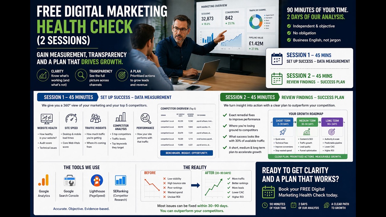 Free Marketing Health Check for SME's 