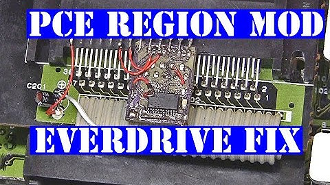PC Engine Core Grafx 2 region mod issues with turbo everdrive fixed