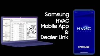 Samsung HVAC Mobile App and Dealer Link Features screenshot 2