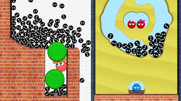 Hide Ball : Brain Teaser Vs Lucky Balls : Erase Sand Brain Teasers Gameplay! #technohackzgames 