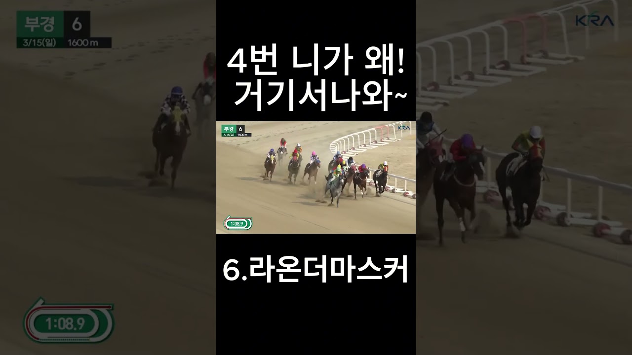 4번 니가 왜 거기서 나와~  #경마  #경마예상  #경마방송  #경마예상방송  #서울경마  #금요경마  #토요경마  #일요경마 #경마장