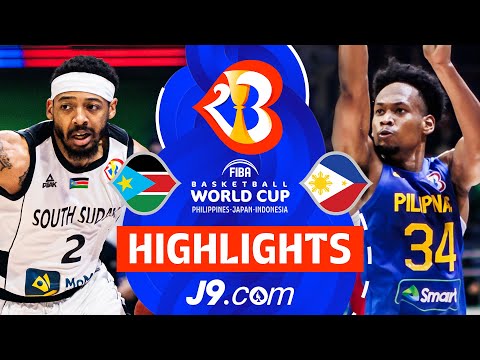 South Sudan 🇸🇸 vs Philippines 🇵🇭 | J9 Highlights | FIBA Basketball World Cup 2023