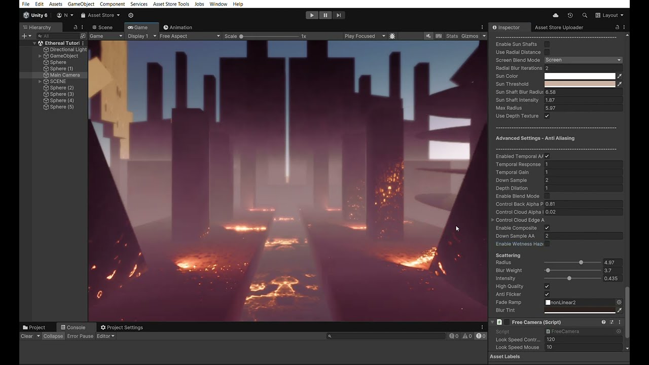 Ethereal URP 2022 - Volumetric Lighting & Fog, video preview 108