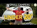 Small Camper Trailers with Bathrooms Under 20&#39;