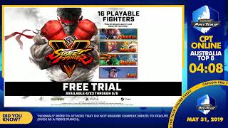Capcom Pro Tour Online 2019 Australia Top 8 cpto