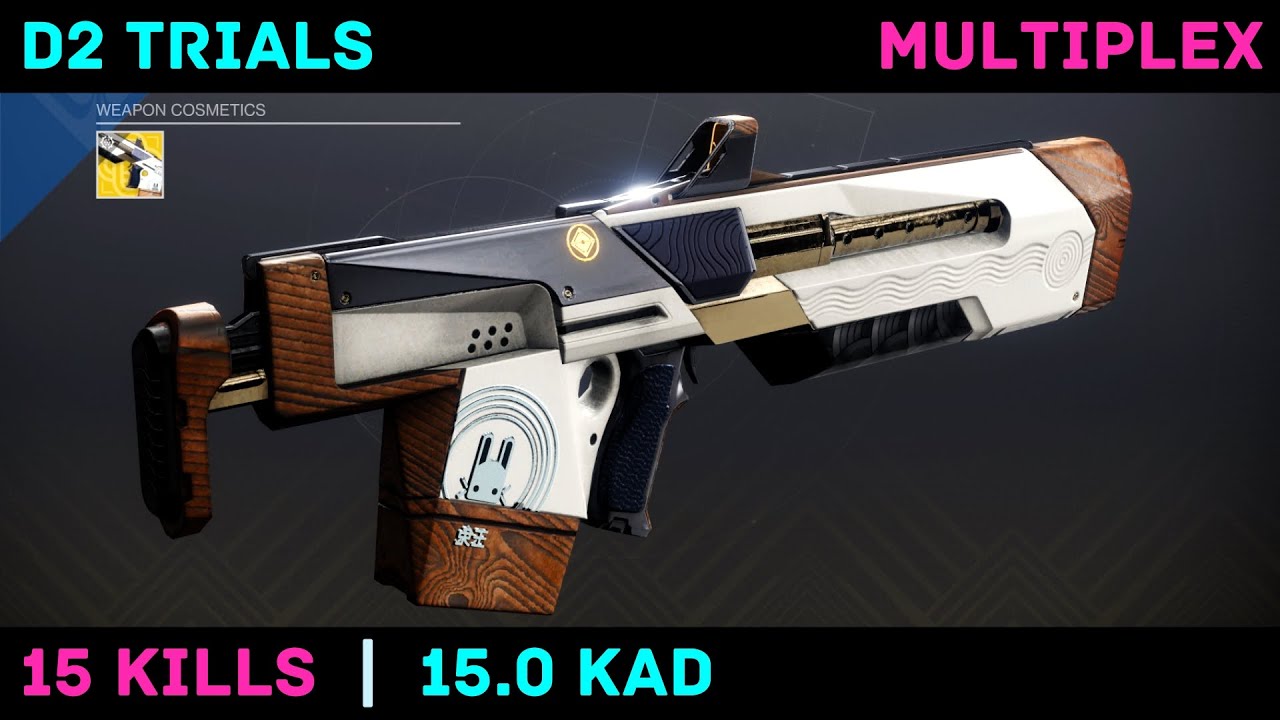 D2 Trials 💗 Karesansui Ornament Makes The Jade Rabbit More Deadly 😎 Multiplex | 15 Kills | 15.0 KAD