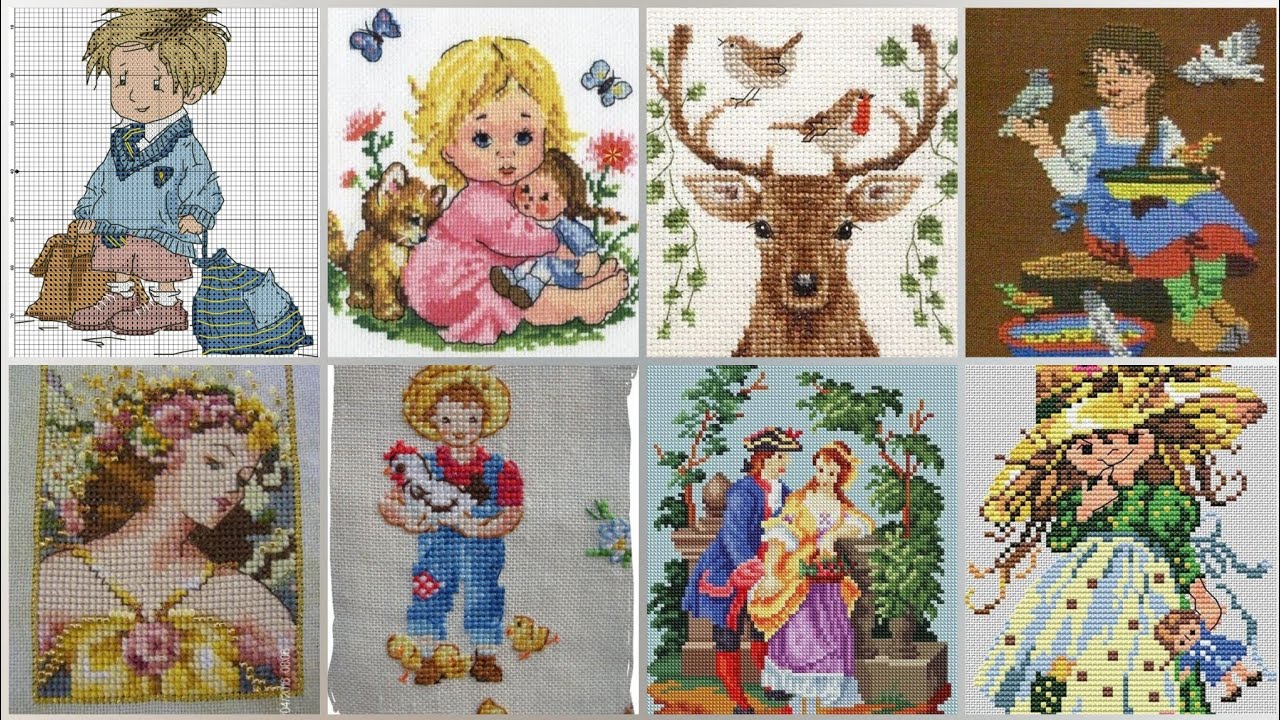 Very Amazing 😍 Doll Cross Stitch patterns #charsutikerhai