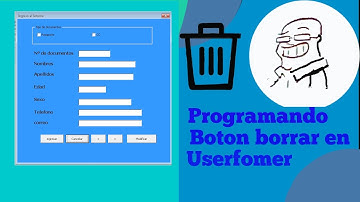 Como hacer un userform y programarlo  en excel Visual Basic  Parte 7