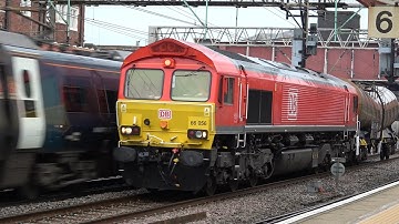 Trains at Crewe Part 2 25/3/2024 including Class 66, TFW 67 & Avanti 805
