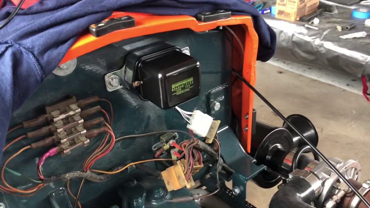 Kubota Tractor Dim Charging Light - Overcharging Battery FIX - YouTube