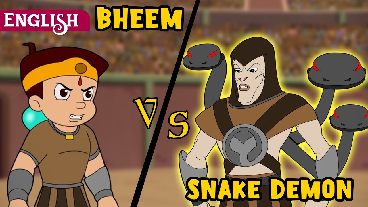 Chhota Bheem Vs Snake Demon | English Stories for Kids | Cartoon Videos ...