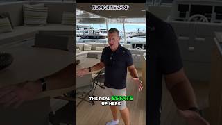 INSANE flybridge on this Superyacht