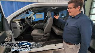 2026 F550 Super Duty DRW XLT Extended Cab Chassis Walk Around and Review.