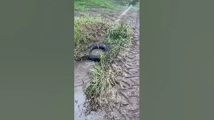 Clever Culvert Cleaning Method || ViralHog