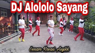 Download Lagu ALOLOLO SAYANG DJ //senam kreasi terbaru //@finakreasi-85 MP3