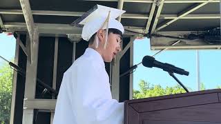 WHRHS Graduation 2026: Watchung Hills Graduates Under Sunny Skies() Salutatorian