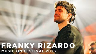 FRANKY RIZARDO at MUSIC ON FESTIVAL 2023 • AMSTERDAM screenshot 1