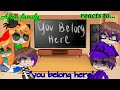 |•|Afton family reacts to "you belong here"|•|