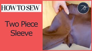 How to attach and insert a two piece sleeve