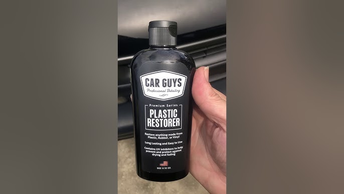 CAR GUYS Plastic Restorer - The Ultimate Solution for Bringing Rubber,  Vinyl and