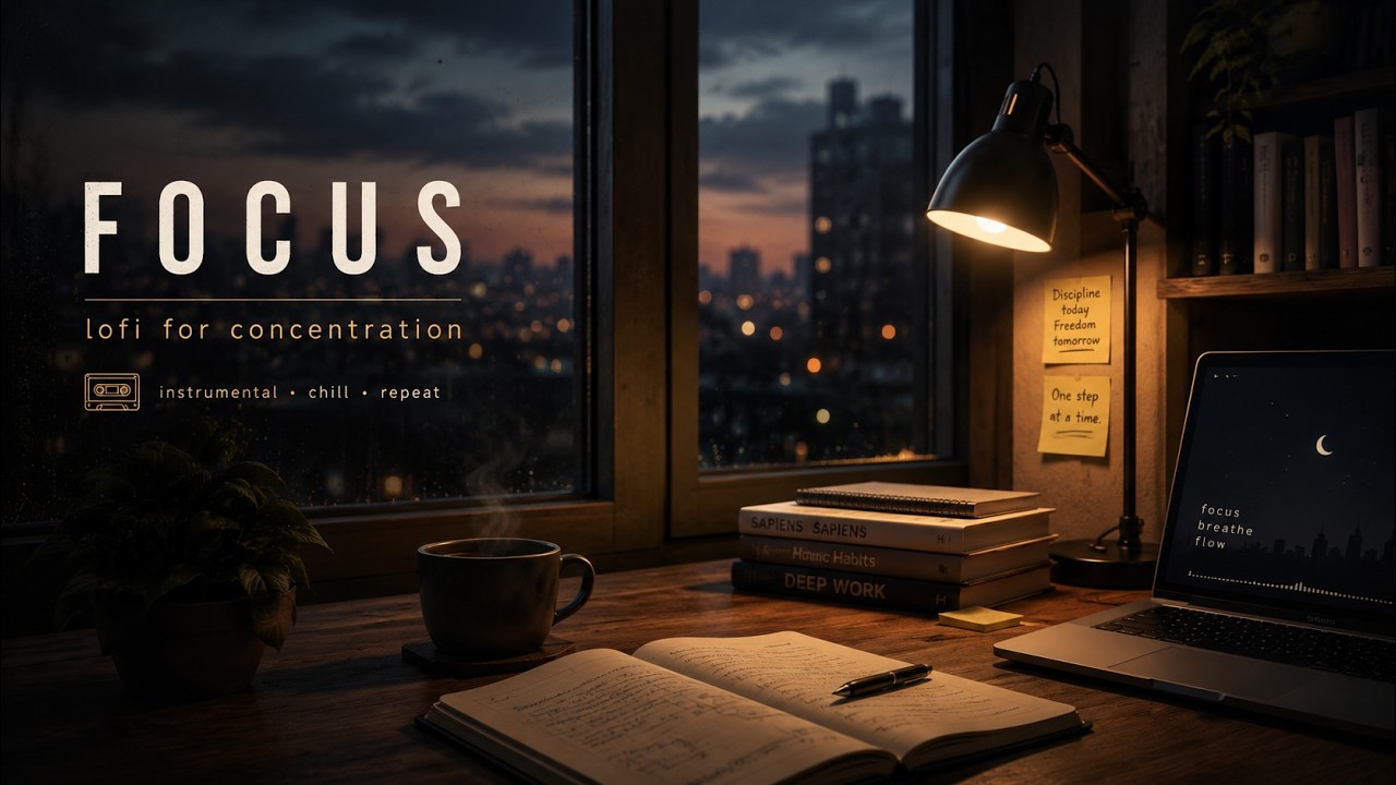 LOFI Focus Music For Study Work Concentration auf YouTube ansehen LOFI Focus Music For Study Work Concentration auf YouTube ansehen