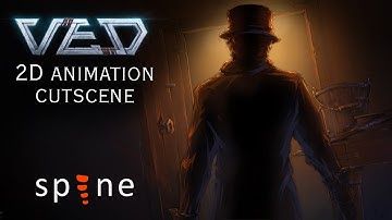 Dook - Animated cutscene with Spine 2D