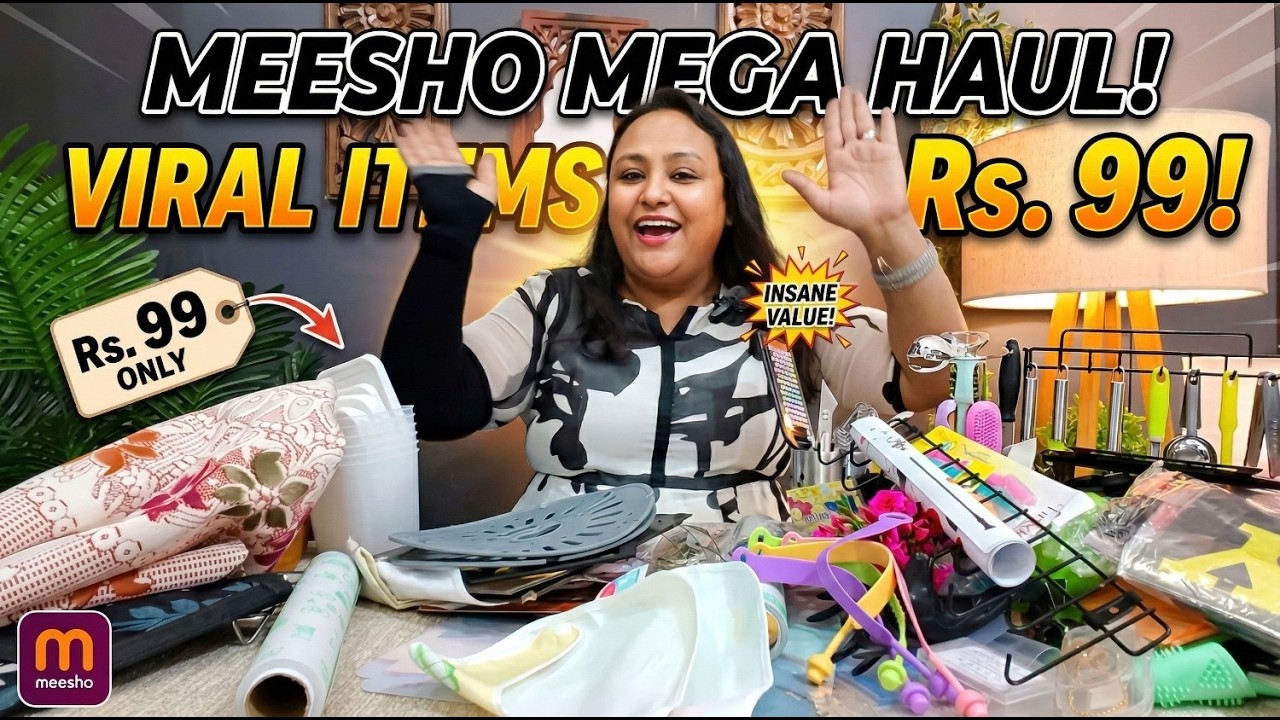 ₹99 Meesho Shopping Haul 🛒 | Itne Saste Products Dekhkar Shock Ho Jaoge!