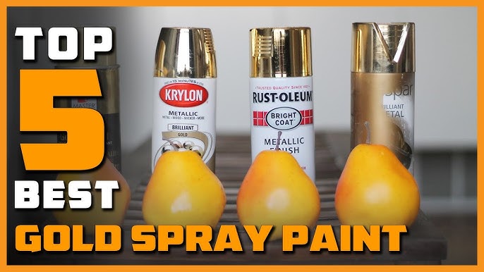 5 Best Gold Paint for Metal Review in 2023 - [Spray Paint and