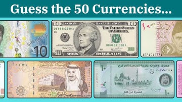 Can you Guess the 50 Currencies ? | Currency Quiz 2024