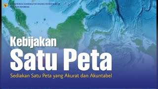 Kebijakan Satu Peta