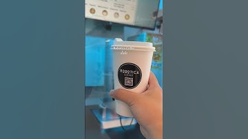 24/7 Robot Coffee Store! #foodblogger