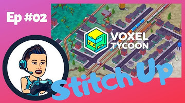 #2 Lets Play Voxel Tycoon | Trains Be The Backbone