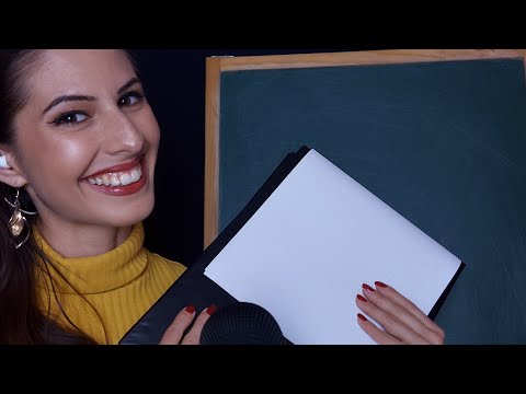 ASMR Teacher Roleplay | АСМР На Български език | Ролева Игра: Университетски преподавател по БЕЛ |